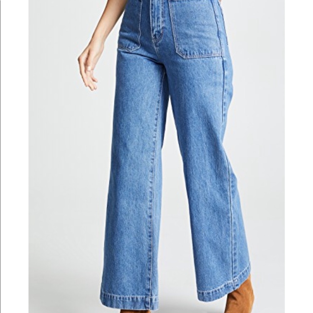 Rollas Wide Leg Jean